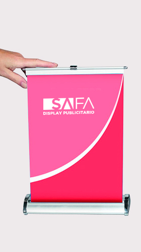 PORTA BANNER ROLL UP MINI
