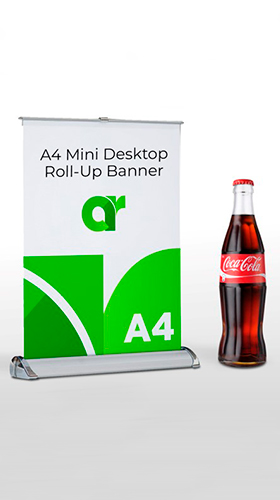 PORTA BANNER ROLL UP MINI