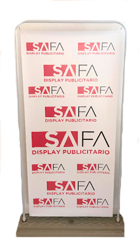 PORTA BANNER DOBLE FAZ