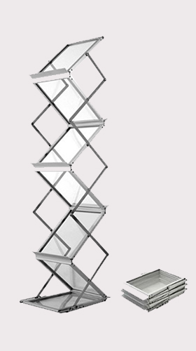 REVISTERO PLEGABLE DE ALUMINIO